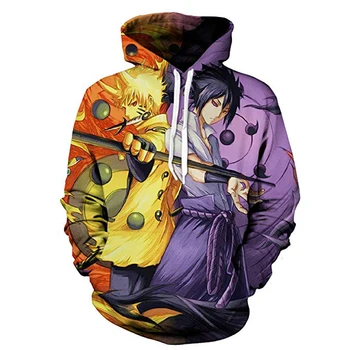 

Fashion Naruto 3d hoodies Cartoon Anime Sasuke Kakashi Cosplay 3D print Women/Men Hoody Streetwear casual hooded sweatshirts