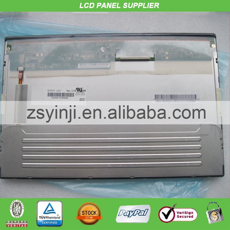 

12.1" 1280*800 a-Si TFT-LCD Panel G121I1-L01
