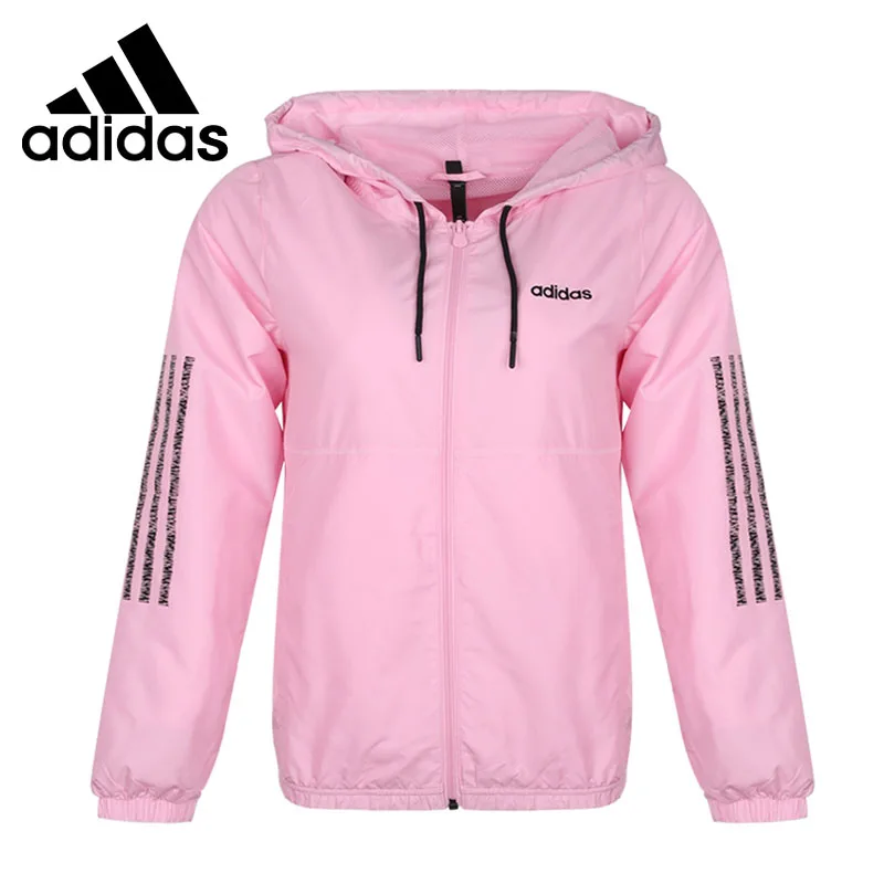 Женская спортивная куртка с капюшоном Adidas NEO W CE 3S WB новинка 2019|Беговые куртки| |