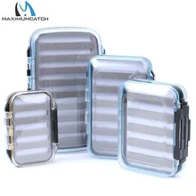 Maximumcatch Fly Box Waterproof Slit Foam High Density 4 size Fly Fishing Tackle Box