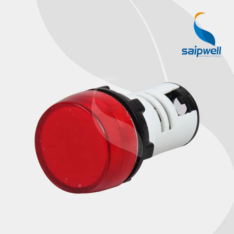 

Saipwell LED mini push button switch industrial use IP65 waterproof (AD56-22B)