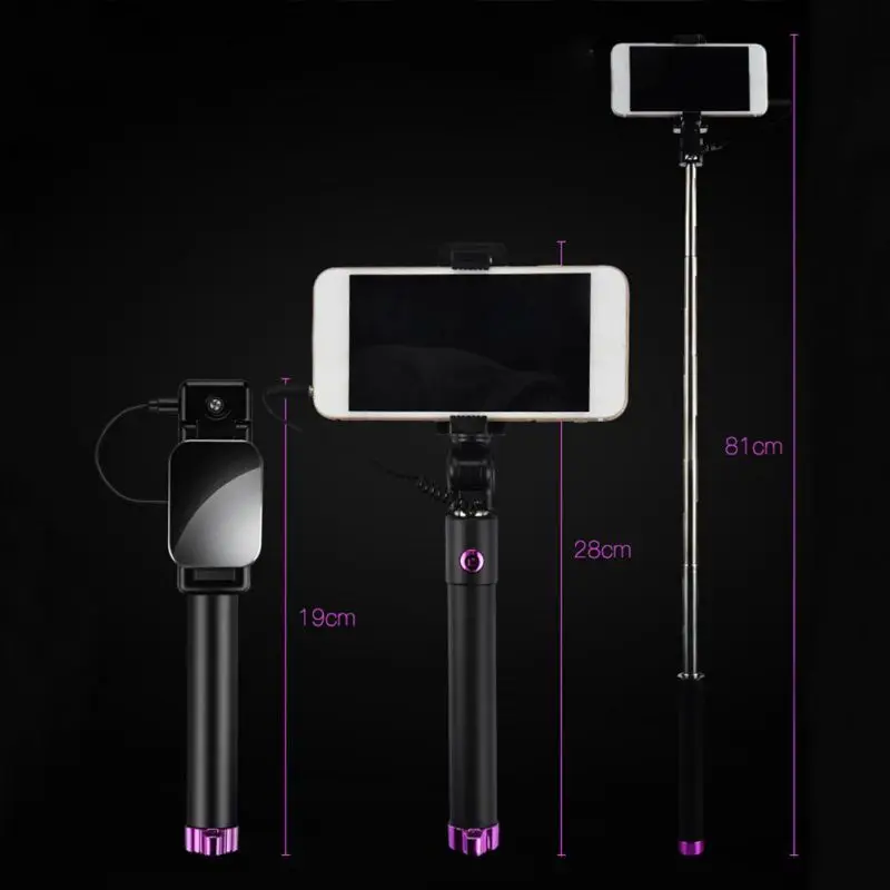 Штатив монопод Perche Palo селфи палка штатив с кнопкой Pau De для iphone 6 6s plus xiaomi Android