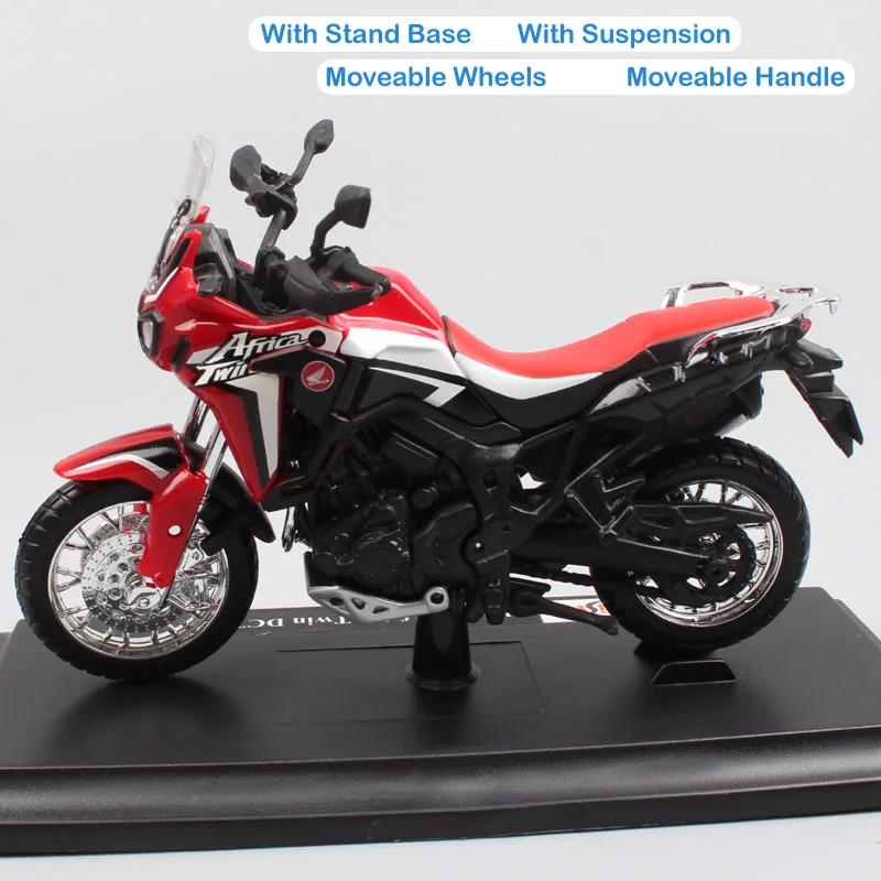 1:18 Масштаб Maisto honda CRF1000L Африка Twin DCT 2016 приключение спортивный автомобиль литья