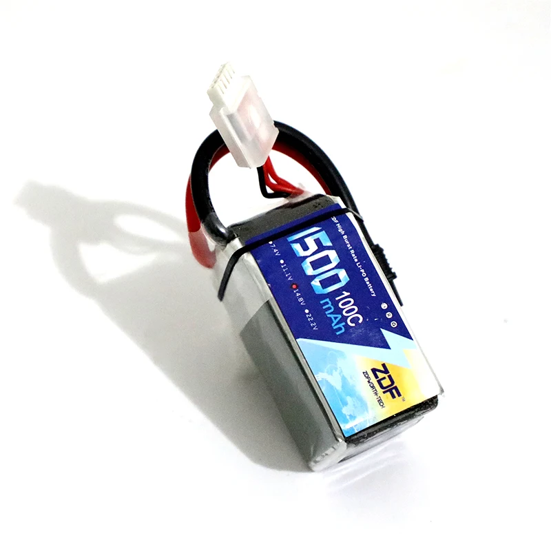 ZDF 1500mAh 14 8 V 4S 100C max 200C Lipo аккумулятор для радиоуправляемого вертолета