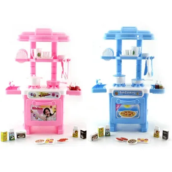 

New simulation kitchen dining table children's toys kids playing pretend kitchen kids gift toys