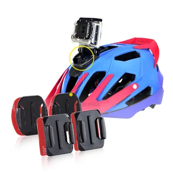

2pcs Bicycle Helmet Camera Flat Mount Holder Stand with Adhesive Sticky Mount For GoPro HD Hero 2 3 3+ 4 Camera Sport DV