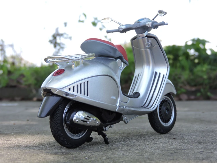 Художественный Ретро стиль 1/12 специальный литой металл VESPA 946 мотоцикл Настольный дисплей Коллекция Модель