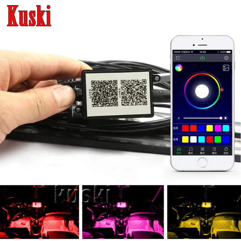 

Car Styling Atmosphere Lamp For APP Control For Lexus RX NX GS CT200H GS300 RX350 RX300 For Alfa Romeo 159 147 156 166 GT Mito