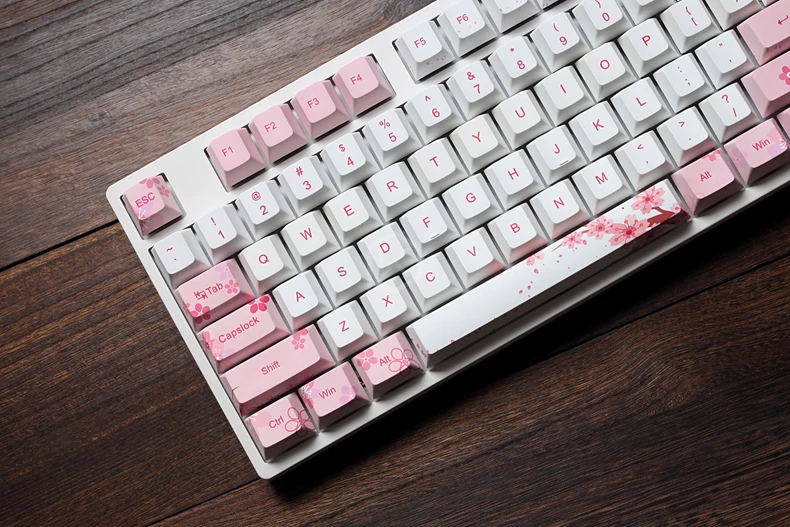 Cherry profile dye sub keycap conjunto grosso