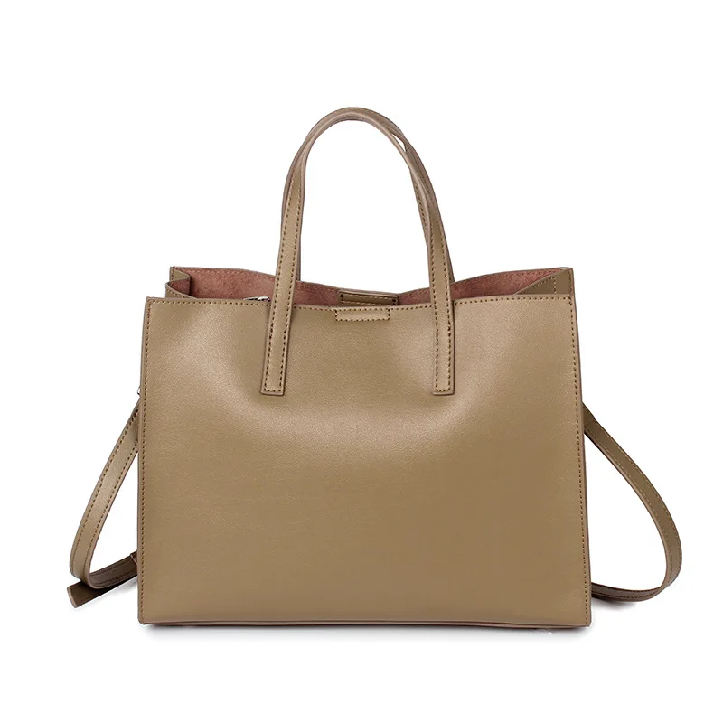 

2016 New arrival casual fashion Genuine Leather Women Lady Shoulder Crossbody Tote satchel Bag for Party Office handbag