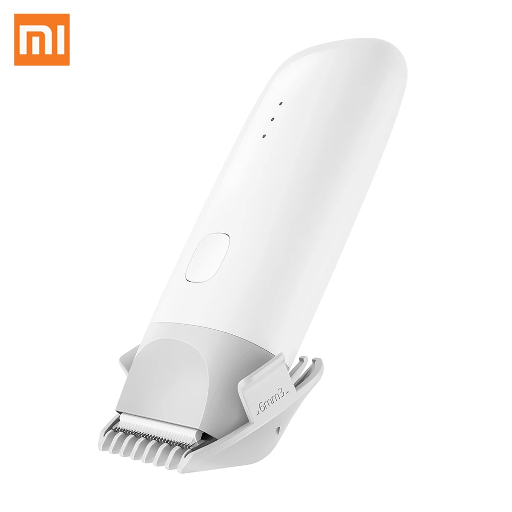 Xiaomi MiTu USB перезаряжаемая безопасная IPX7 Водонепроницаемая электрическая машинка для стрижки волос Бритва Бесшумный мотор для детей для маленьких мужчин Mijia Barber