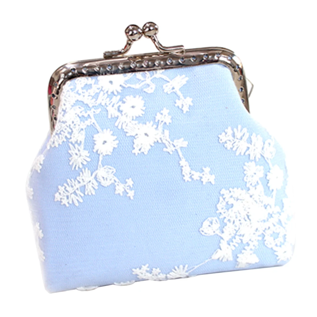 Handmade Metal Kiss Clasp Frame Flower Clutch Purse Complete Kits for Making Your Own Handbag