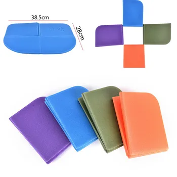 

2019 New 1PCS 38.5cm*28cm*0.6cm Foldable Camping Foam Seat Cushion Sitting Mat Outdoor Hiking Picnic Pad