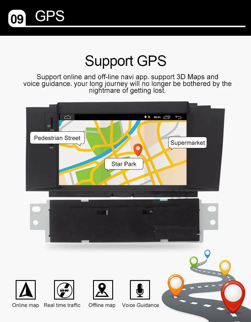 Best 7" HD Android 8.1 Car DVD For Citroen C4L 2011 2012 2013 2014 2015 Auto Radio FM RDS Audio Video WiFi GPS Navi Backup Camera 11