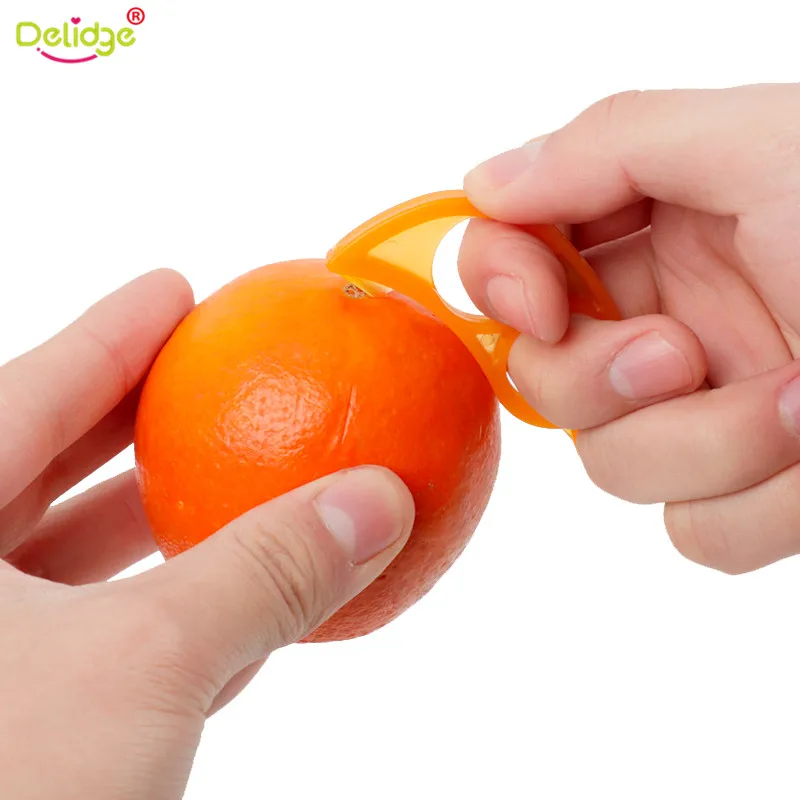 Delidge 6 шт. Оранжевый Овощечистка PP Резак Фруктовый креативный инструмент для