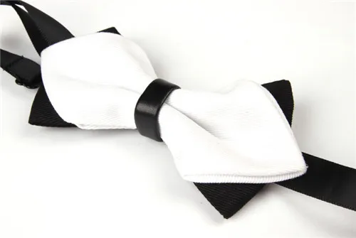 Модный коммерческий свадебный смокинг, свадебные галстуки-бабочки для мужчин, галстук-шарф для вечеринки - Цвет: Белый