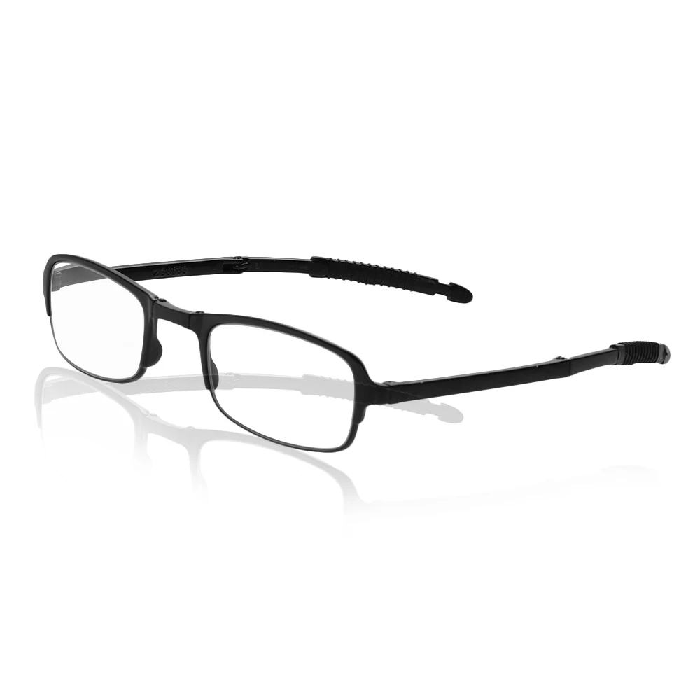 Gafas de lectura plegables Unisex Okdeals con funda + 1,0 + 1,5 + 2,0 + 2,5 + 3,0 + 3,5 + + 4,0 lupa para mujer y hombre gafas