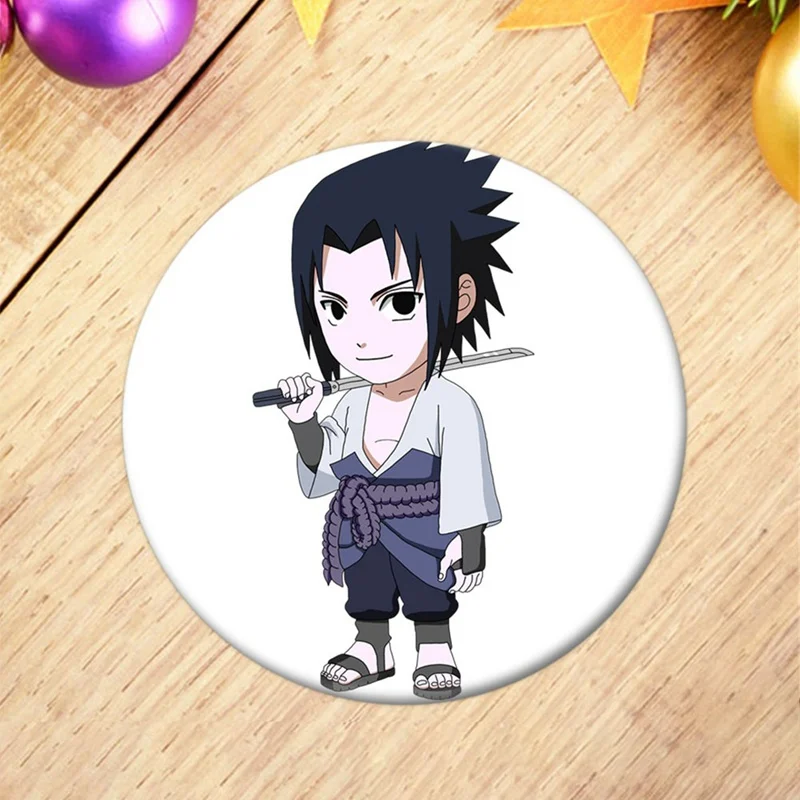 Костюм Наруто значок Косплэй аниме Гаара Uchiha SASUKE uzumaki костюм Наруто Брошь пластиковый держатель