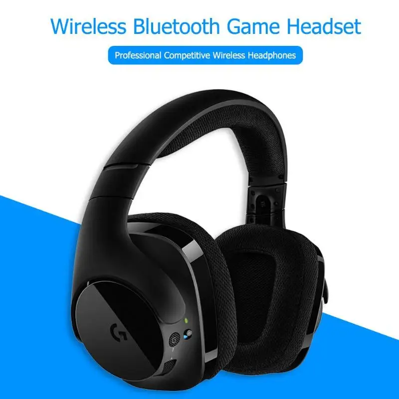 Беспроводные игровые bluetooth-наушники logitech G533 Pro-G, аудио-драйверы DTS 7,1, наушники с объемным звуком