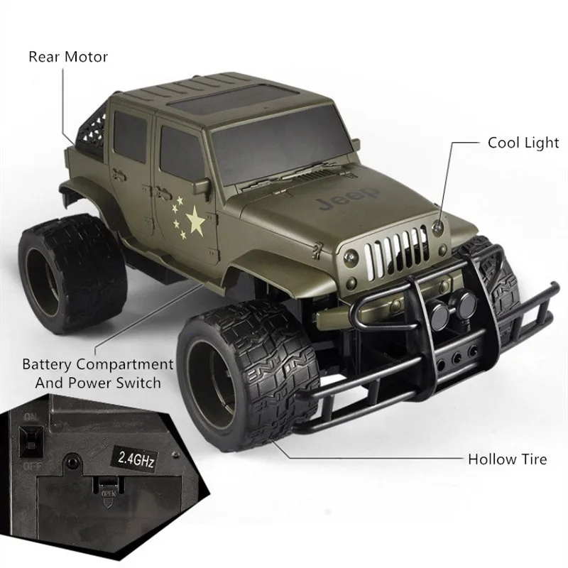 Внедорожный электрический автомобиль джип с радиоуправлением, 2,4 г, 100 м, большой угол поворота, 45 градусов, для альпинизма, Электрический детский Радиоуправляемый автомобиль G