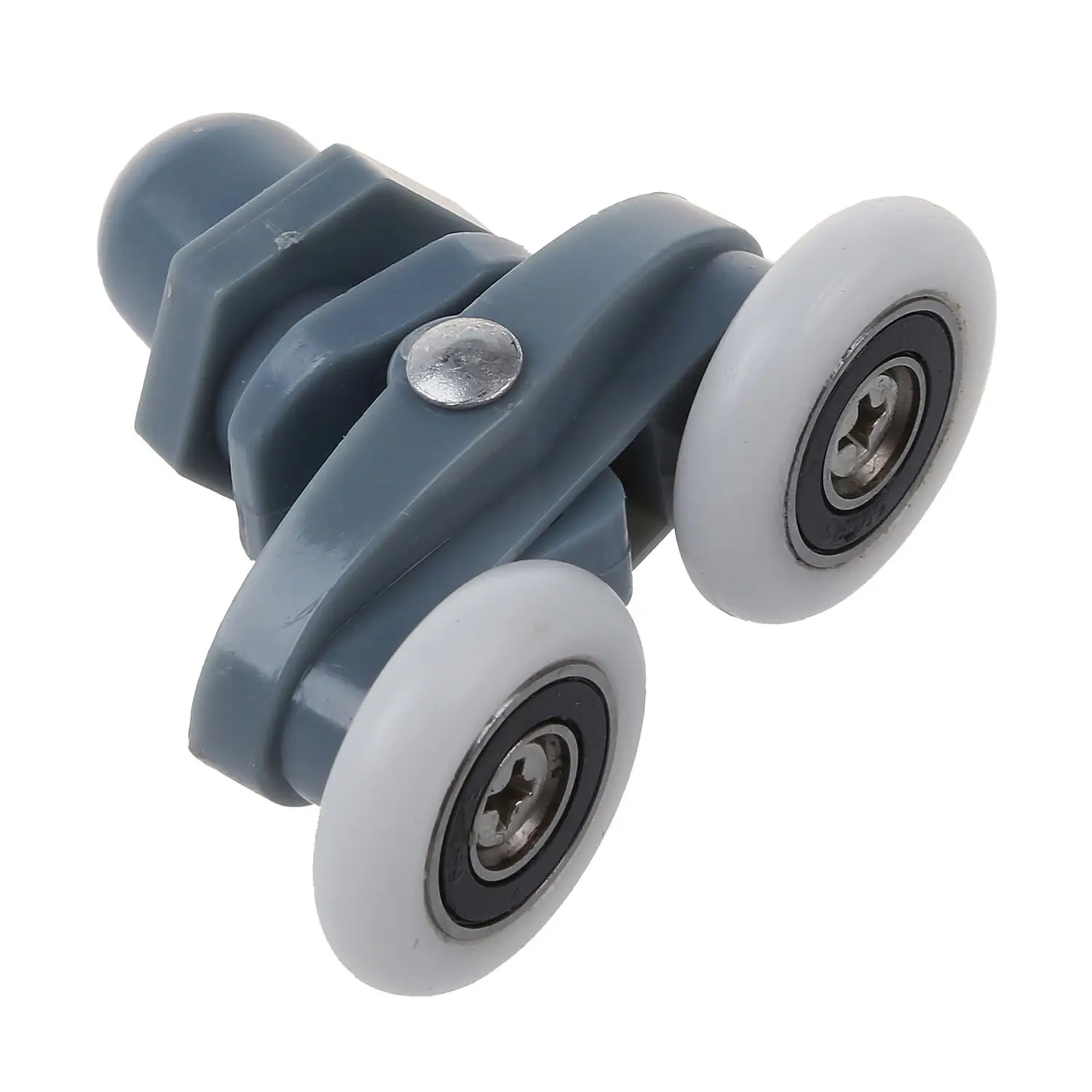 

EWS-4x Twin Bottom Top Shower Door Rollers Pulleys Wheels Runner Slider 20mm or 23mm