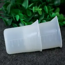 300 шт. 100 мл прозрачной силиконовой мерный стакан Кухня Измерительные приборы для выпечки Пособия по кулинарии Инструменты DIY торт sn1332