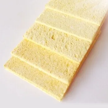 

50x35mm Solder Iron Tip Welding PCB Cleaning Pads Universal Soldering Iron Replacement Sponges 5pcs Random Color