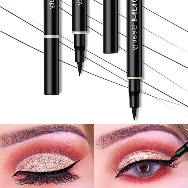 

Black Eyeliner Pencil Waterproof Pen Long Lasting Liquid Eye Liner Smooth Make Up Tools