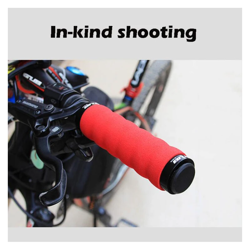 High Quality Bike Handle Sets The Aluminum Alloy Mountain Bike Lock Ring Sponge Bicycle Handle Sleeve Cycling Equipment