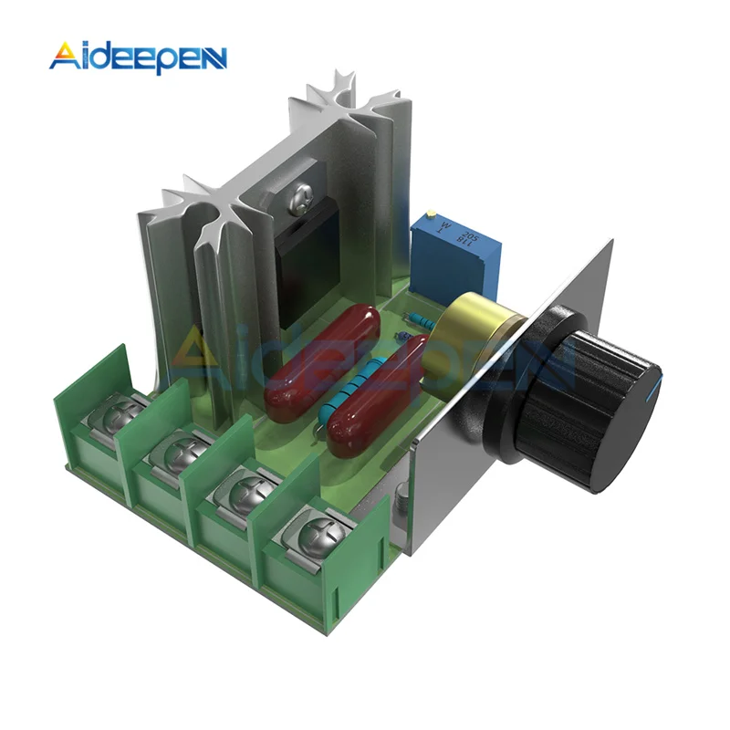 AC 50-220 в 2000 Вт SCR Электронный регулятор напряжения, диммеры, регулятор скорости двигателя, модуль регулятора, высокая мощность, лампа с затемнением