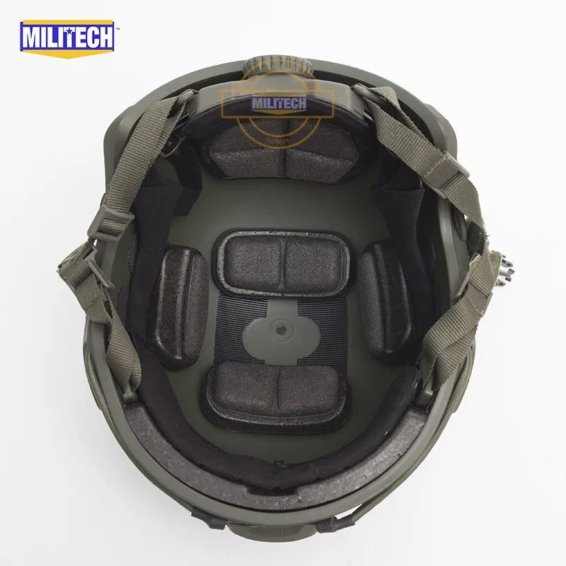 MILITECH Быстрый OD зеленый FA стиль супер ABS страйкбол тактический шлем Ops Основной стиль High Cut тренировочный шлем супер жесткое качество