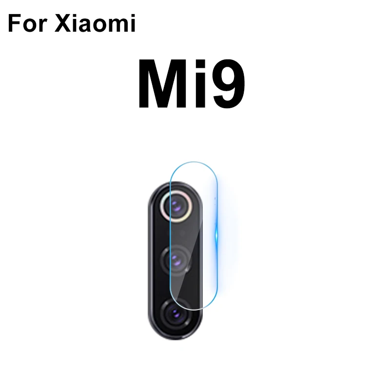 2 шт., закаленное стекло для объектива телефона Xiaomi mi 8 A1 A2 Lite MAX 3 mi x 2 s mi 9 SE Red mi Note 7 6A 6 5 Pro, Защитная пленка для камеры - Цвет: For Xiaomi mi9