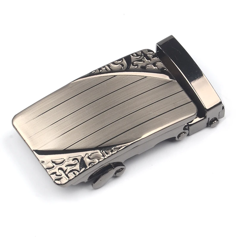 

Fashion Men's Business Automatic Buckle Unique Men Plaque Belt Buckles for 4.0cm Ratchet Men Apparel Accessories