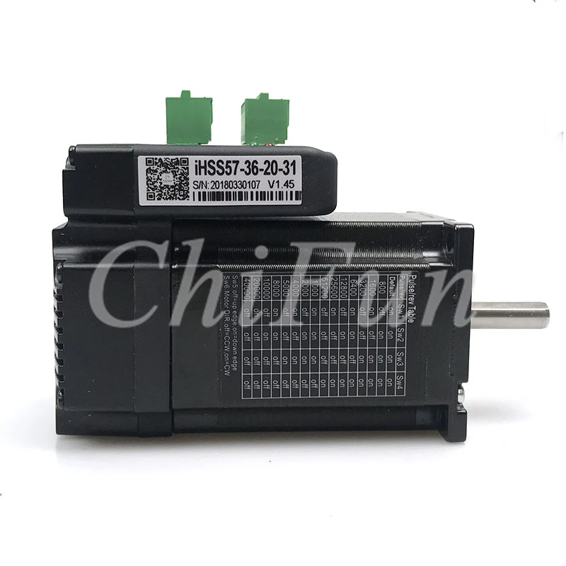 JMC iHSS57 36 20 31 NEMA23 2Nm 36V DC Встроенный шаговый серводвигатель|motor driver|servo motor driverdc servo driver