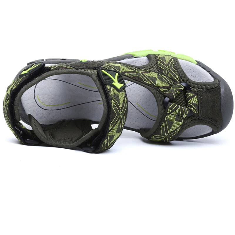 Anti-collision Toe Cap Non-slip Soft Summer Children Sandals Shoes Boys Water Shoes Rubber Outdoor Child Beach Shoes Boy Sandal