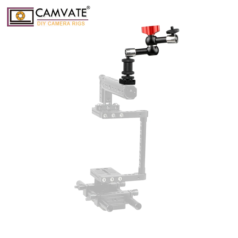 CAMVATE 7 ''фрикционный шарнирный магический 1/4 Горячий Холодный башмак кронштейн