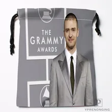 Custom Justin Timberlak Drawstring Bags Printing Fashion Travel Storage Mini Pouch Swim Hiking Toy Bag Size 18x22cm#180412-11-19