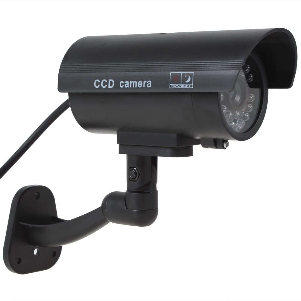 3pcs Waterproof CCTV False Emulational Outdoor Dummy Security Camera Decoy with IR Wireless Blinking Red LED camera : image 3pcs Waterproof CCTV False Emulational Outdoor Dummy Security Camera Decoy with IR Wireless Blinking Red LED camera