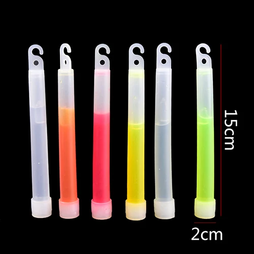 

1Pc 6inch Multicolor Glow Stick Chemical Light Stick Camping Emergency Decoration Party Clubs Supplies Chemical Fluorescent