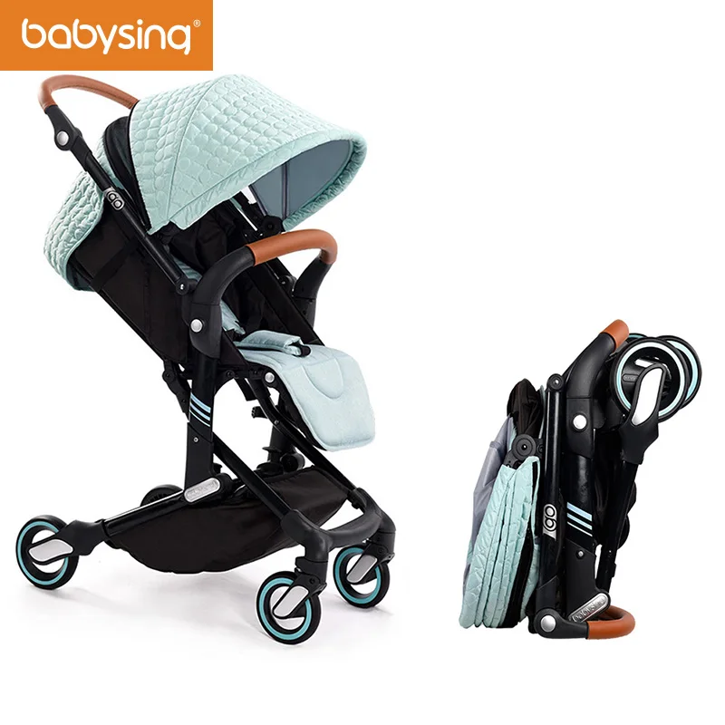 Babysing High Landscape Portable Lightweight font b Baby b font Strollers Foldable font b Baby b