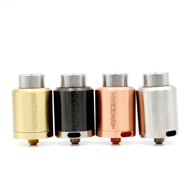 Rebuildable атомайзер Volcanee Kennedy 25 RDA металлический капельный наконечник с широким