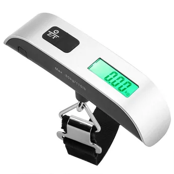 

Handheld electronic LCD display crane scale scales portable luggage rubber paint handle durable data lock YS-BUY