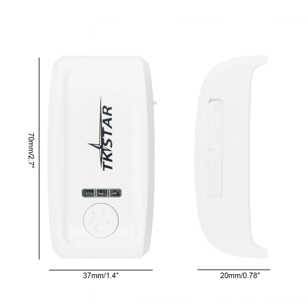 Супер Мини TK909 gps трекер долгое время ожидания Собака Кошка Животное индивидуальный Определитель местонахождения TKSTAR система отслеживания приложение сайт бесплатное программное обеспечение