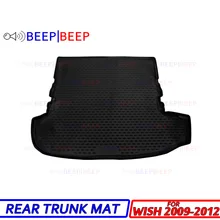 Для Toyota Wish 2009-2012 автомобильный коврик для багажника, коврик для багажника, задний коврик для багажника, автомобильный Стайлинг