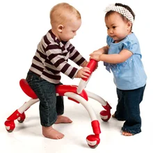 Модные младенцев и маленьких детей многофункциональные ходунки с 4 колеса 360 скользкой сбалансированный автомобиль 9-36 месяцев ребенок