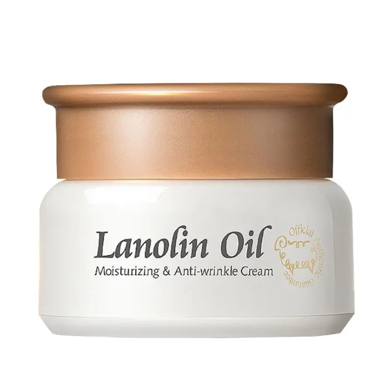 

35g Lanolin Oil Paste Facial Cream Oil Control Brighten Anti Wrinkle Tender Face Moisturizing Lighten Whiten Soften Skin Care