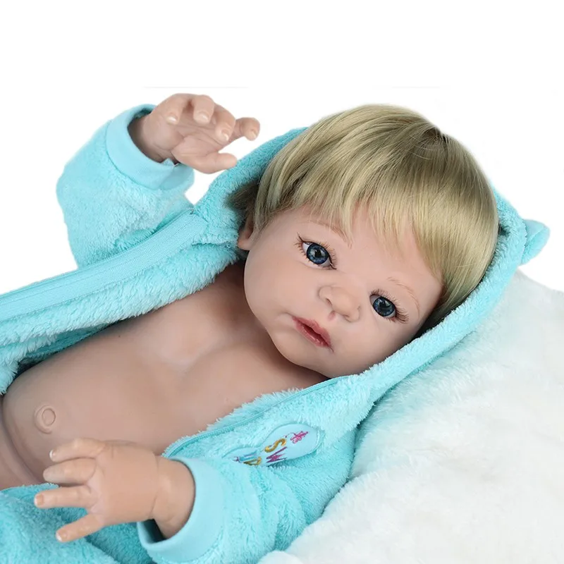 Силиконовые куклы Новорожденные 22 дюйма 55 см|full body silicone reborns|boneca brinquedotoys for |