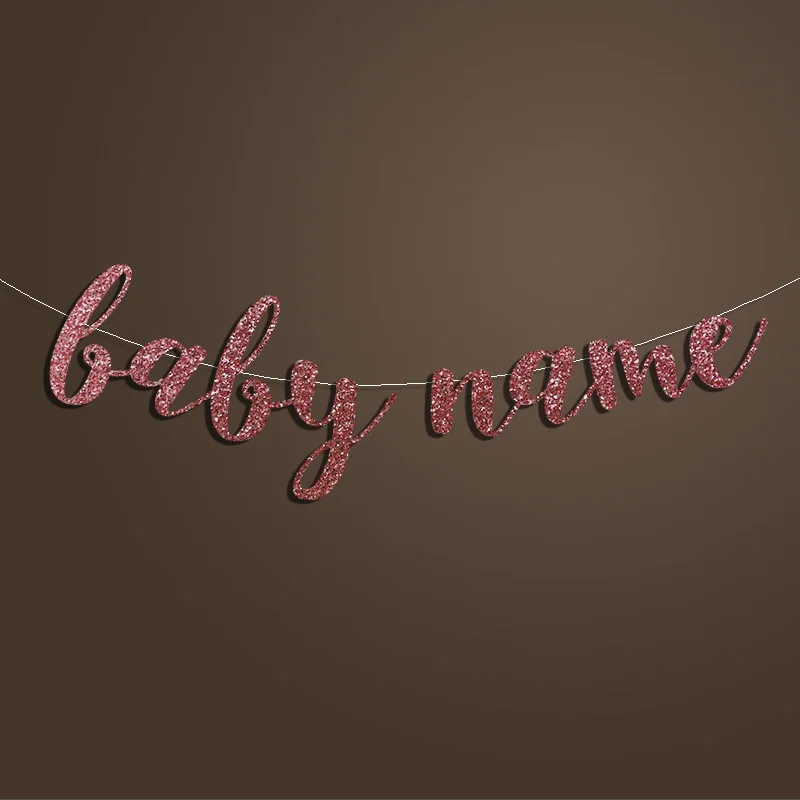 Baby's Personalized Name Banner