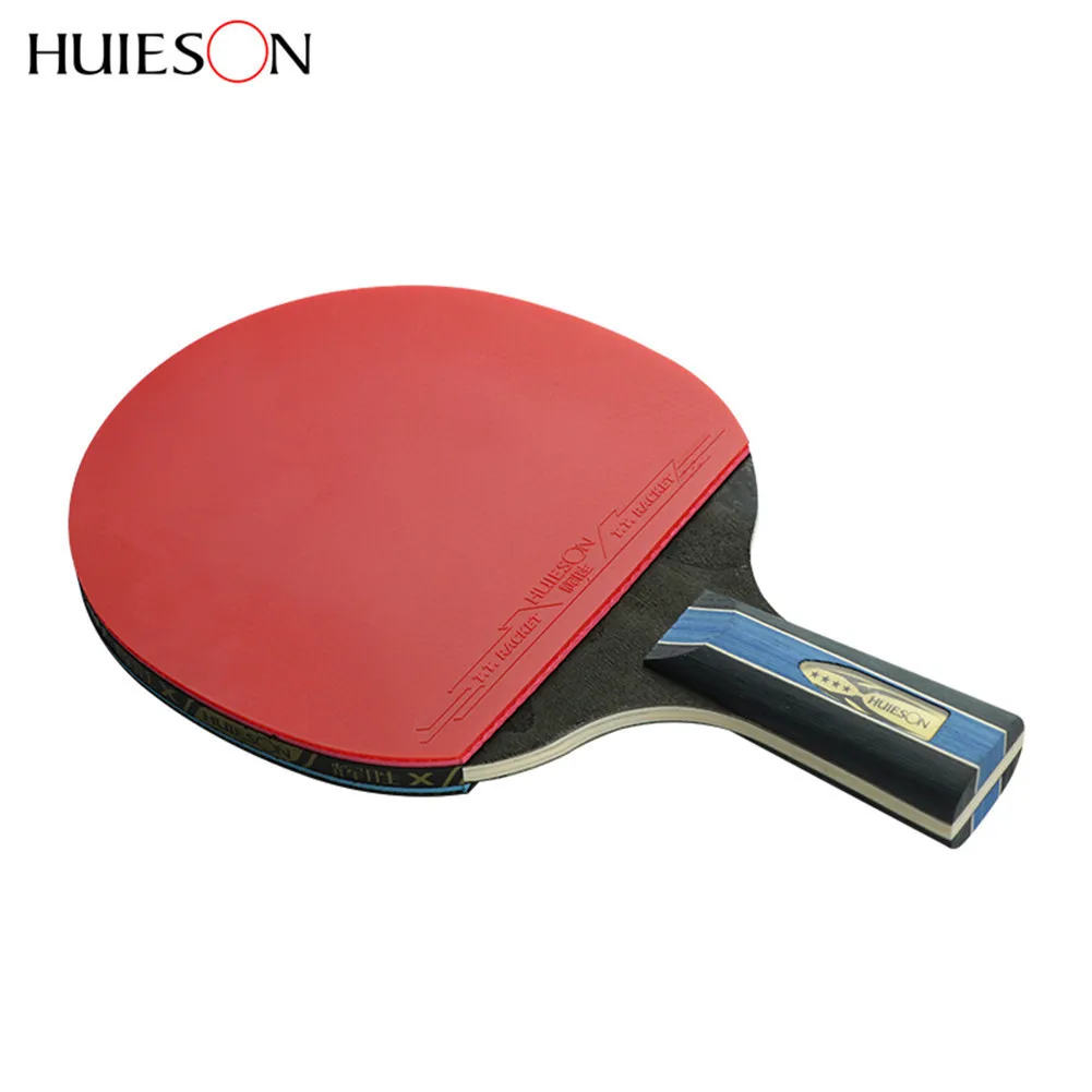 Huieson 4 звезды ракетка для настольного тенниса 40+ ABS прыщи в резине Быстрая атака ракетка спорт пинг понг весла длинная/короткая ручка