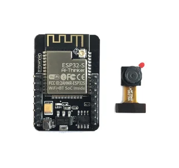

ESP32-CAM WiFi + Bluetooth Module Camera Module Development Board ESP32 with Camera Module OV2640 2MP For Arduino